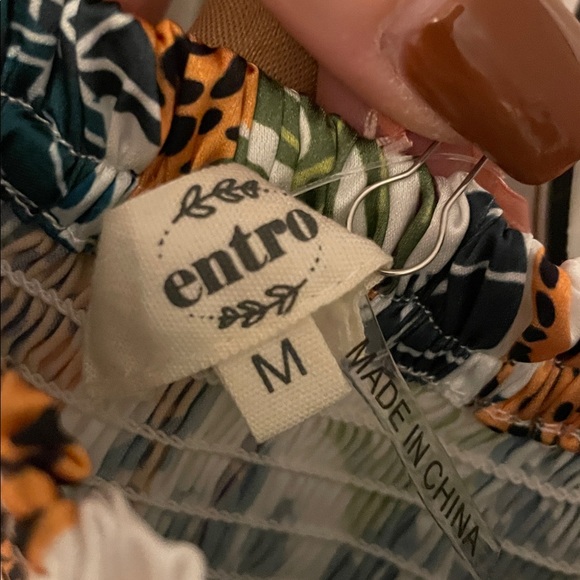 Entro Multicolor Animal Print Shorts - Picture 2 of 3